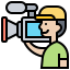 free icon camera operator 2856659